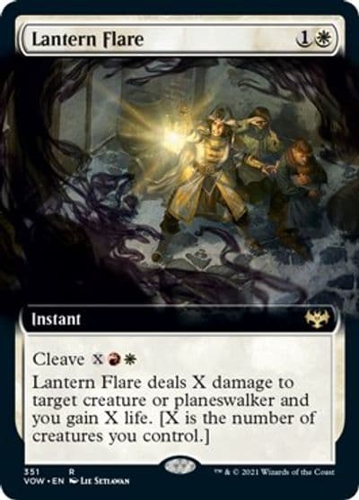 Lantern Flare Extended Art Innistrad: Crimson Vow Magic card