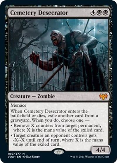 Cemetery Desecrator Innistrad: Crimson Vow Magic card