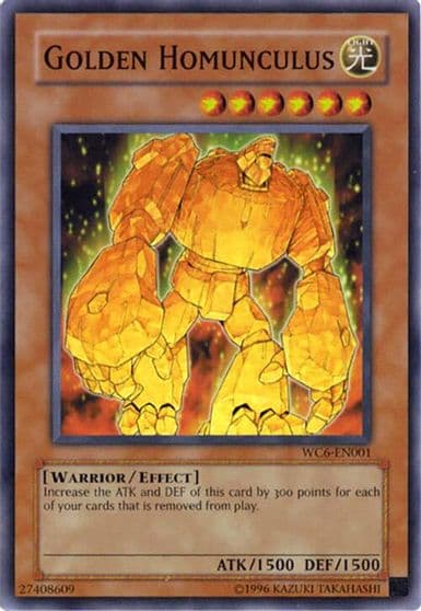 Golden Homunculus World Championship 2006: Ultimate Masters Yu-Gi-Oh! card
