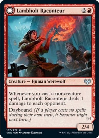 Lambholt Raconteur Innistrad: Crimson Vow Magic card