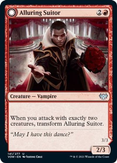 Alluring Suitor Innistrad: Crimson Vow Magic card