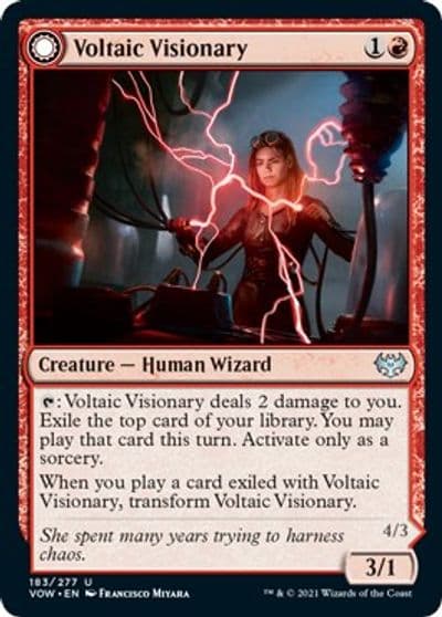 Voltaic Visionary Innistrad: Crimson Vow Magic card