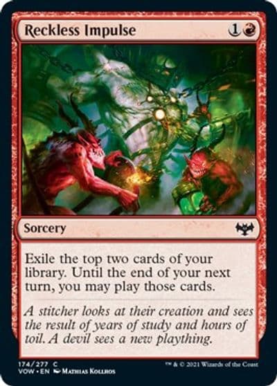 Reckless Impulse Innistrad: Crimson Vow Magic card