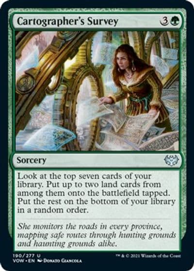 Cartographers Survey Innistrad: Crimson Vow Magic card
