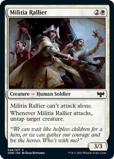 Militia Rallier Innistrad: Crimson Vow Magic card