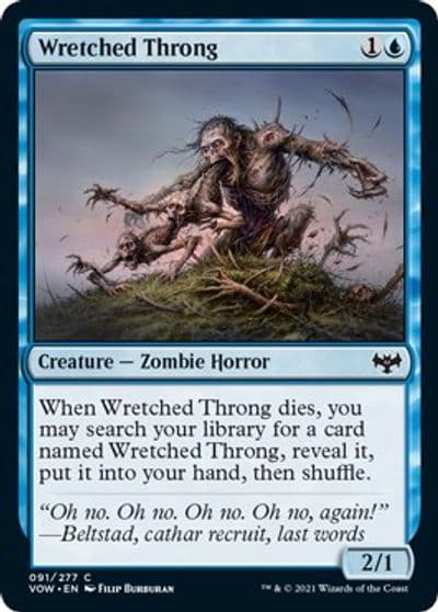 Wretched Throng Innistrad: Crimson Vow Magic card