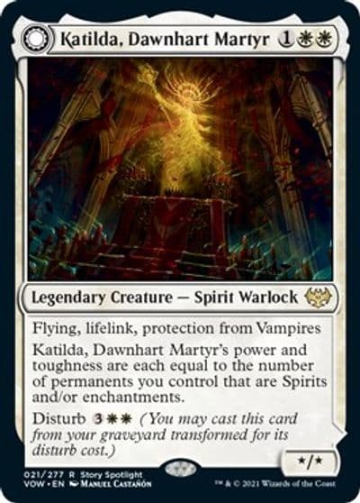 Katilda Dawnhart Martyr Innistrad: Crimson Vow Magic card