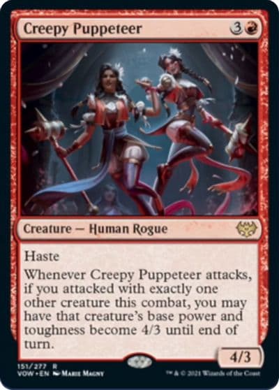 Creepy Puppeteer Innistrad: Crimson Vow Magic card