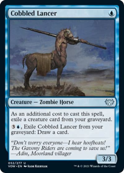 Cobbled Lancer Innistrad: Crimson Vow Magic card