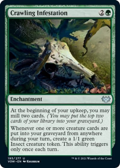 Crawling Infestation Innistrad: Crimson Vow Magic card