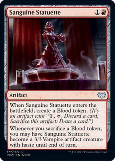 Sanguine Statuette Innistrad: Crimson Vow Magic card