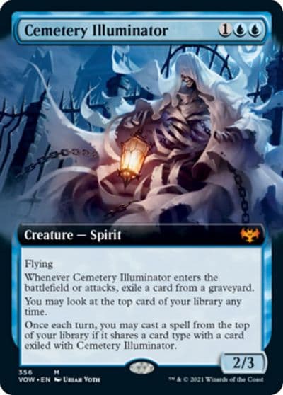 Cemetery Illuminator Extended Art Innistrad: Crimson Vow Magic card