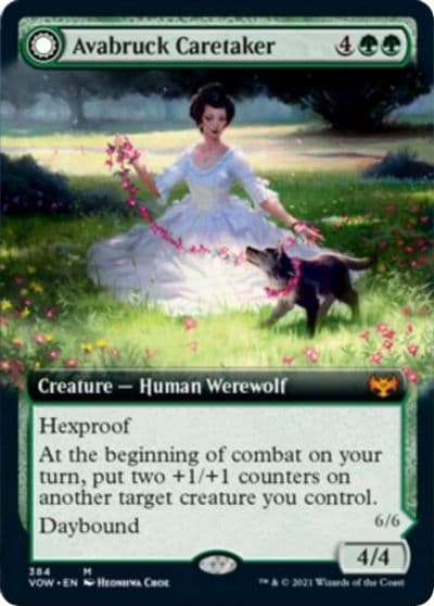 Avabruck Caretaker Extended Art Innistrad: Crimson Vow Magic card
