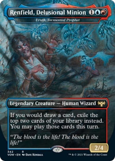 Renfield Delusional Minion Eruth Tormented Prophet Innistrad: Crimson Vow Magic card