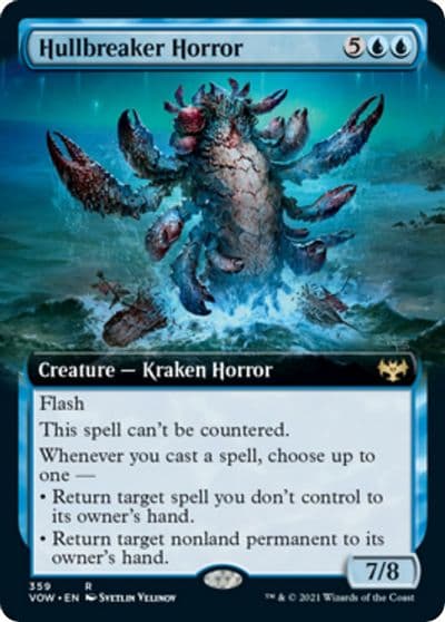 Hullbreaker Horror Extended Art Innistrad: Crimson Vow Magic card