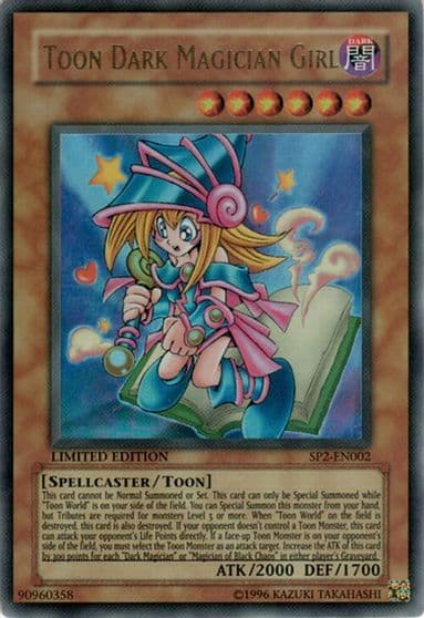 Toon Dark Magician Girl Sneak Preview Series 2 Yu-Gi-Oh! card