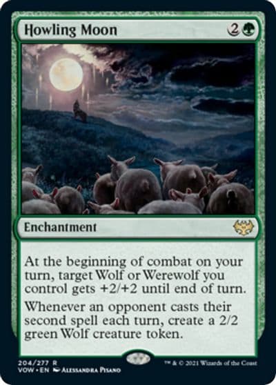 Howling Moon Innistrad: Crimson Vow Magic card