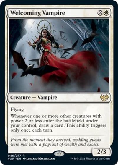 Welcoming Vampire Innistrad: Crimson Vow Magic card