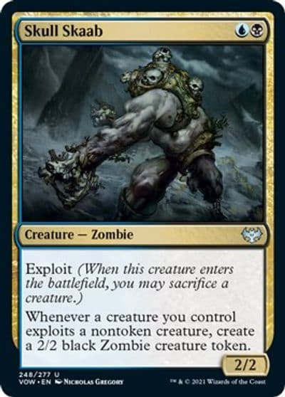 Skull Skaab Innistrad: Crimson Vow Magic card