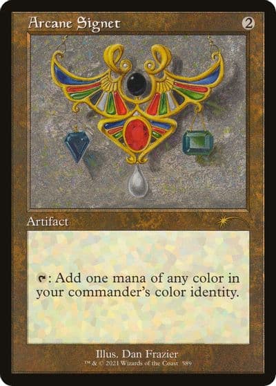 Arcane Signet 589 Secret Lair Drop Series Magic card