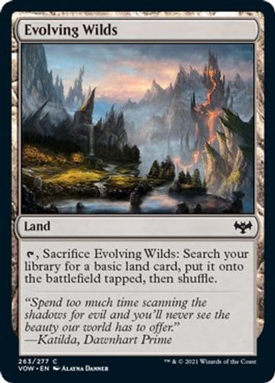 Evolving Wilds Innistrad: Crimson Vow Magic card