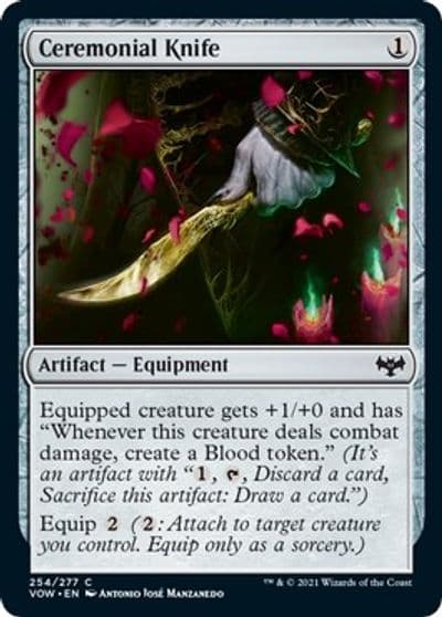 Ceremonial Knife Innistrad: Crimson Vow Magic card