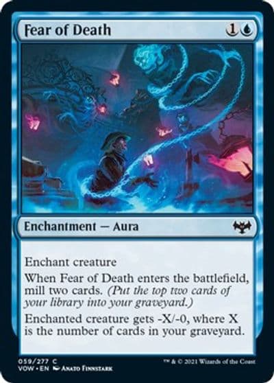 Fear of Death Innistrad: Crimson Vow Magic card