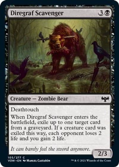 Diregraf Scavenger Innistrad: Crimson Vow Magic card
