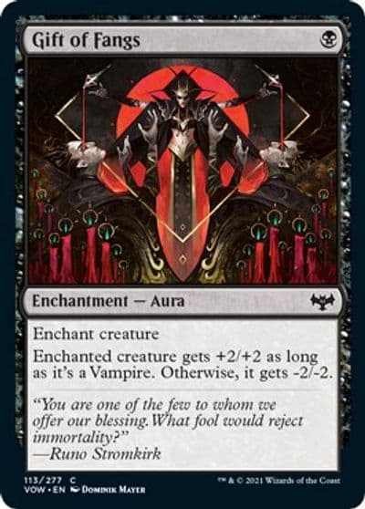 Gift of Fangs Innistrad: Crimson Vow Magic card