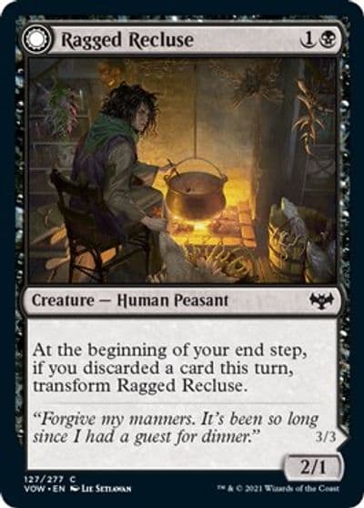 Ragged Recluse Innistrad: Crimson Vow Magic card