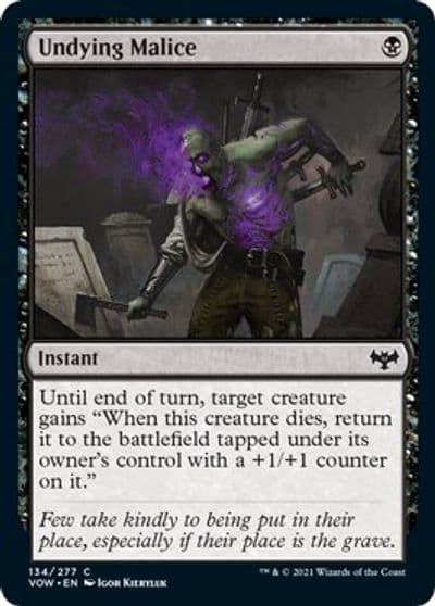 Undying Malice Innistrad: Crimson Vow Magic card