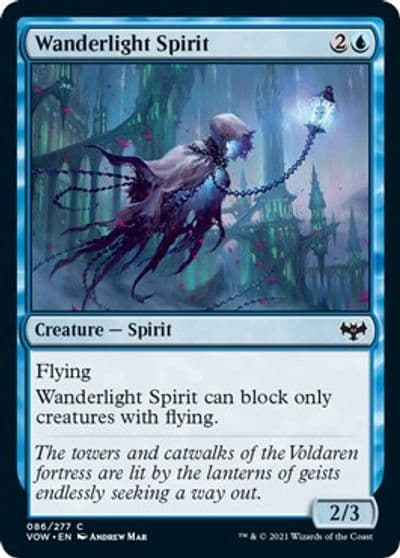 Wanderlight Spirit Innistrad: Crimson Vow Magic card