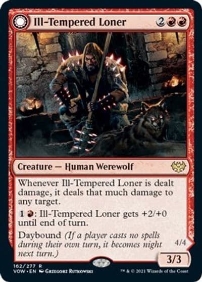 Ill Tempered Loner Innistrad: Crimson Vow Magic card
