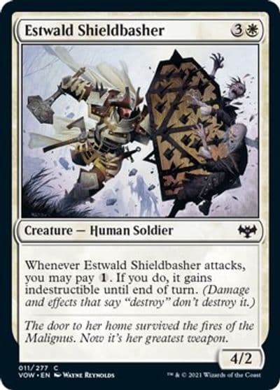 Estwald Shieldbasher Innistrad: Crimson Vow Magic card