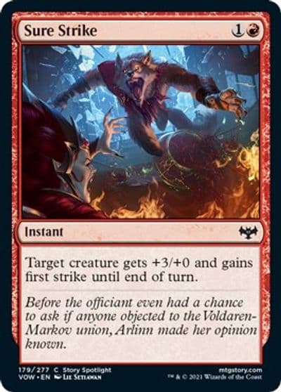 Sure Strike Innistrad: Crimson Vow Magic card