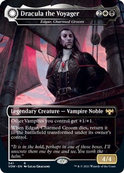 Dracula the Voyager Edgar Charmed Groom Innistrad: Crimson Vow Magic card