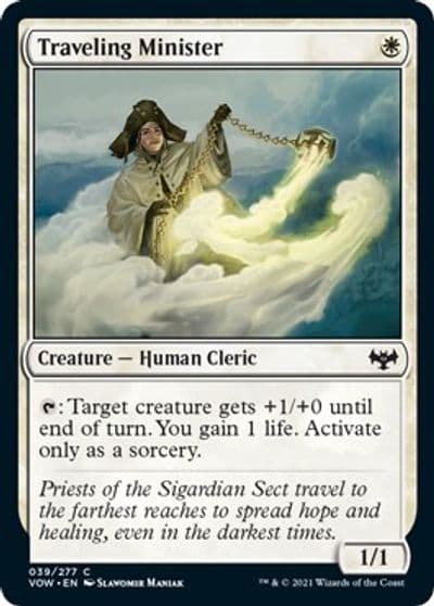 Traveling Minister Innistrad: Crimson Vow Magic card