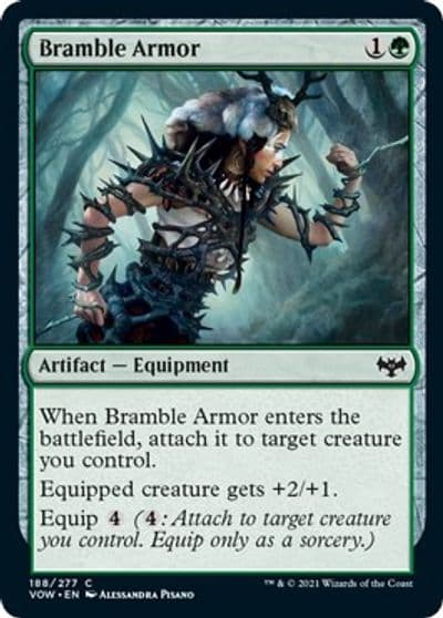 Bramble Armor Innistrad: Crimson Vow Magic card