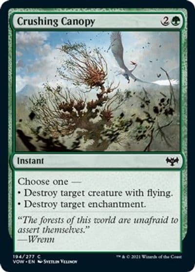 Crushing Canopy Innistrad: Crimson Vow Magic card