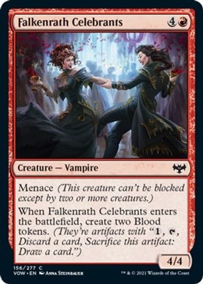 Falkenrath Celebrants Innistrad: Crimson Vow Magic card