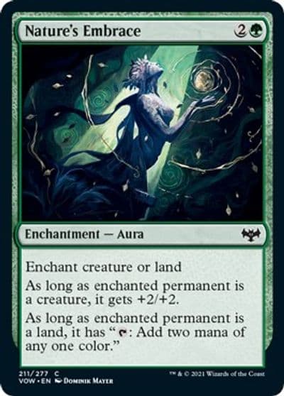 Natures Embrace Innistrad: Crimson Vow Magic card