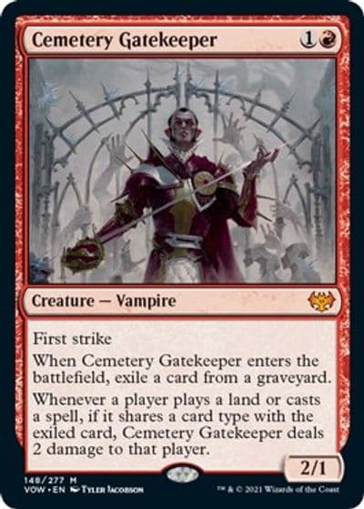 Cemetery Gatekeeper Innistrad: Crimson Vow Magic card