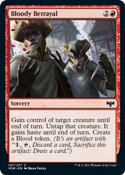 Bloody Betrayal Innistrad: Crimson Vow Magic card
