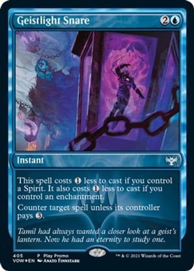 Geistlight Snare Play Promos Magic card