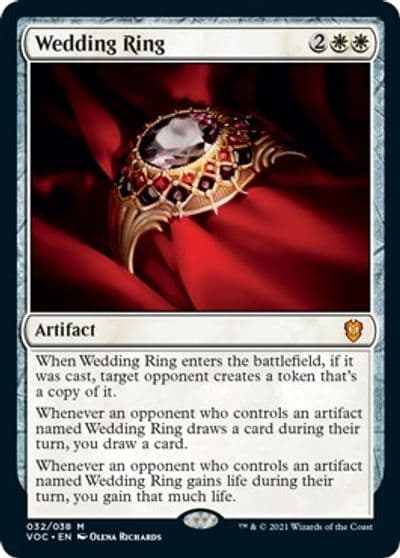 Wedding Ring Commander: Innistrad: Crimson Vow Magic card