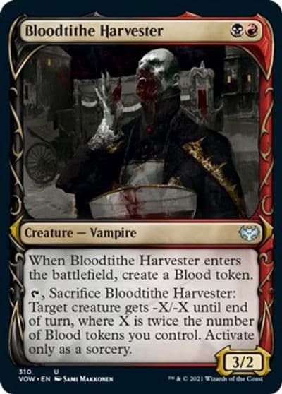 Bloodtithe Harvester Showcase Innistrad: Crimson Vow Magic card