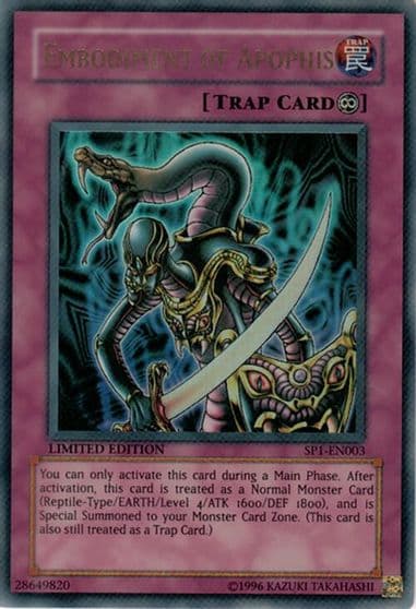 Embodiment of Apophis Sneak Preview Series 1 Yu-Gi-Oh! card