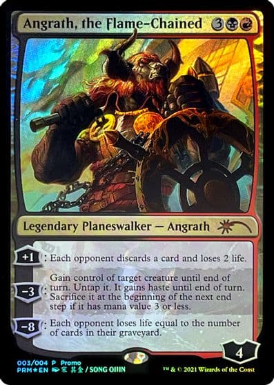 Angrath the Flame Chained Unique and Miscellaneous Promos Magic card
