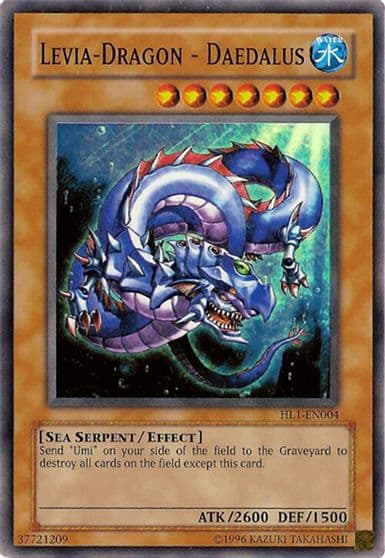 Levia Dragon Daedalus Hobby League 1 Yu-Gi-Oh! card