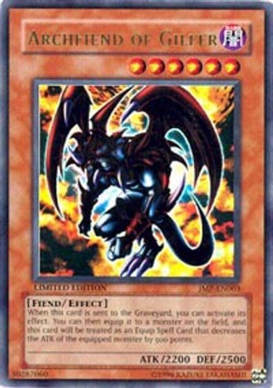 Archfiend of Gilfer Shonen Jump Magazine Promos Yu-Gi-Oh! card